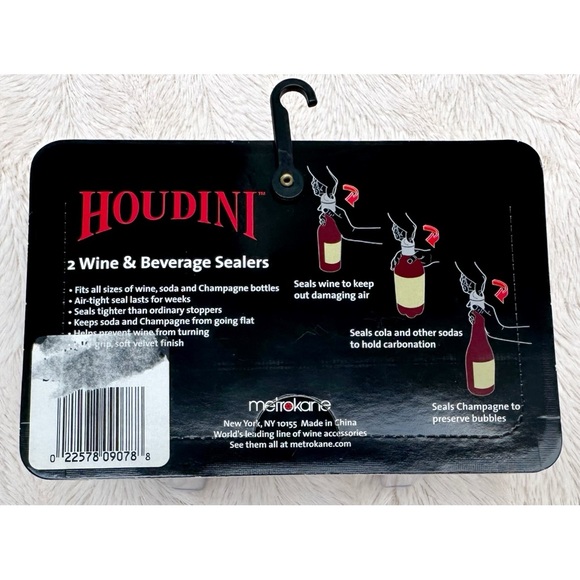 NEW Houdini 2 Wine and Beverage Sealers - Picture 11 of 17